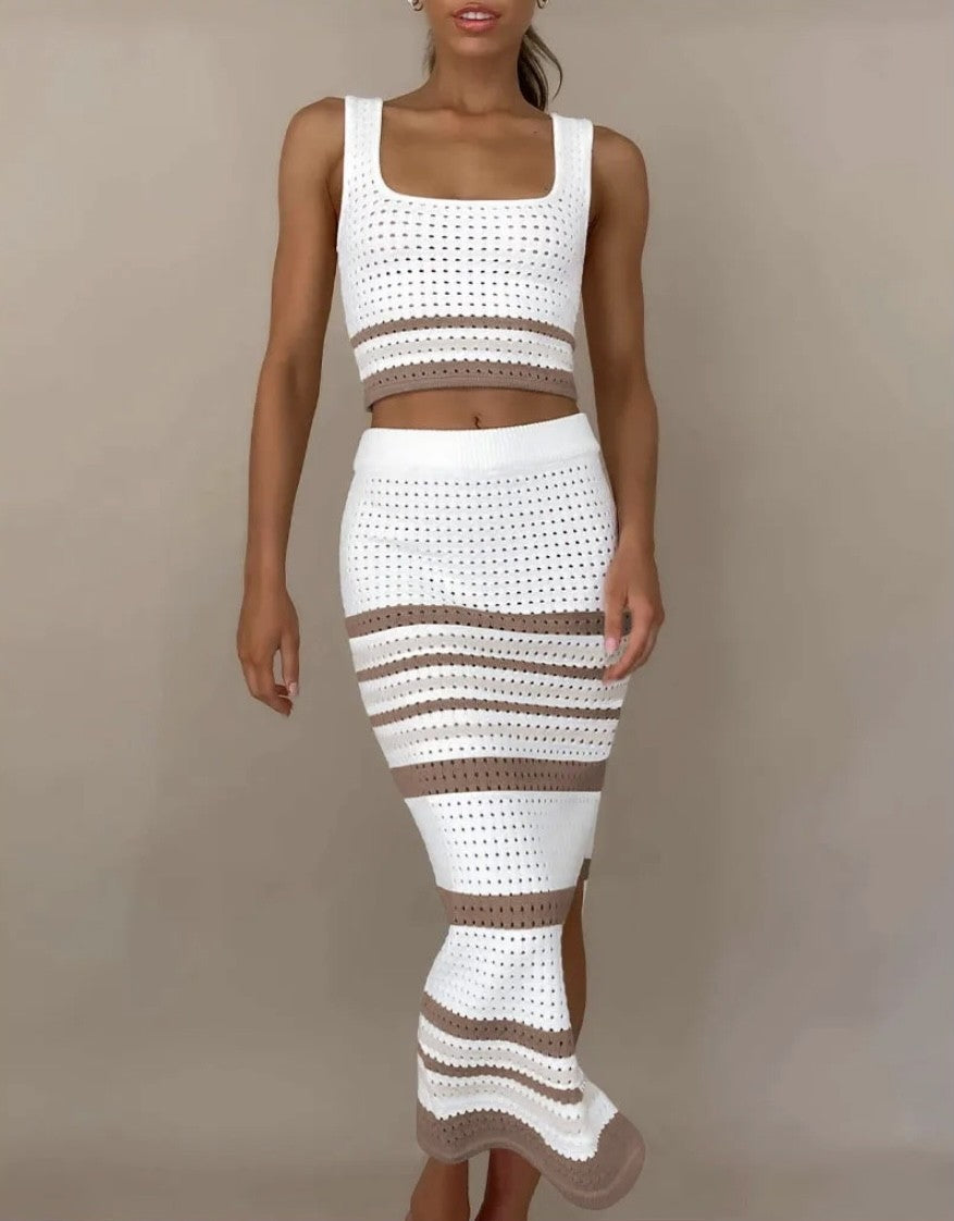 Knitted Two-Piece Set